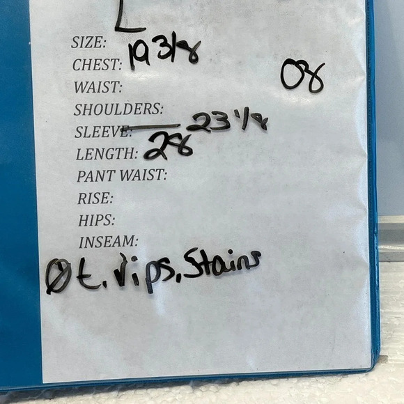 Soft Surrounding Size L Blue Navy Long Sleeves Pima Cotton Blend - Picture 7 of 8